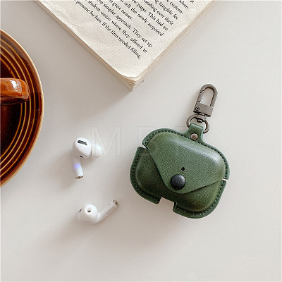 Imitation Leather Wireless Earbud Carrying Case PAAG-PW0010-009E-1