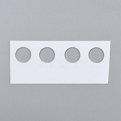 Transparent PVC Self Adhesive Hang Tabs CDIS-Z001-04A-1