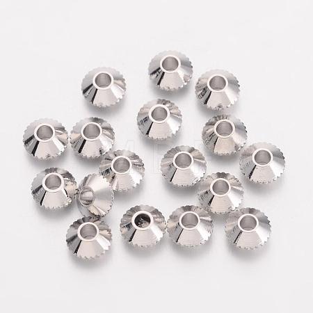 Brass Spacer Beads X-EC008-1