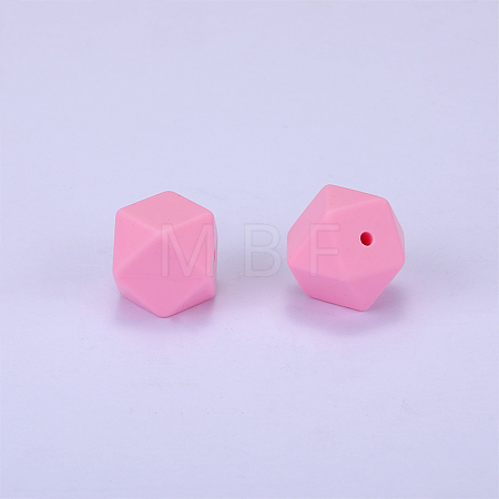 Hexagonal Silicone Beads SI-JX0020A-72-1