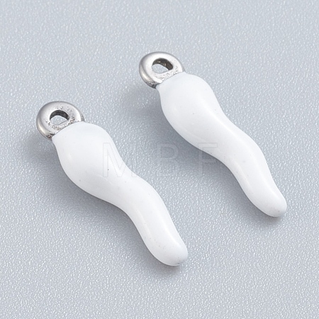 304 Stainless Steel Pendants X-STAS-I148-02P-10-1