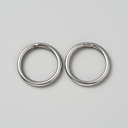 304 Stainless Steel Closed Jump Rings STAS-WH20007-03A-P-1