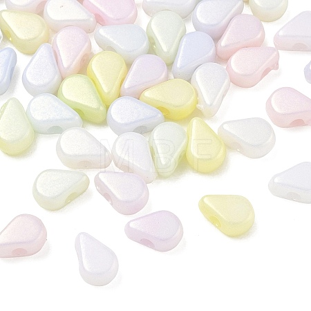 Pearlized Opaque Acrylic Beads AC-CBA5019-07-1