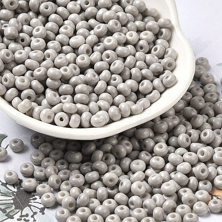 Baking Paint Glass Seed Beads SEED-B001-02A-04-1