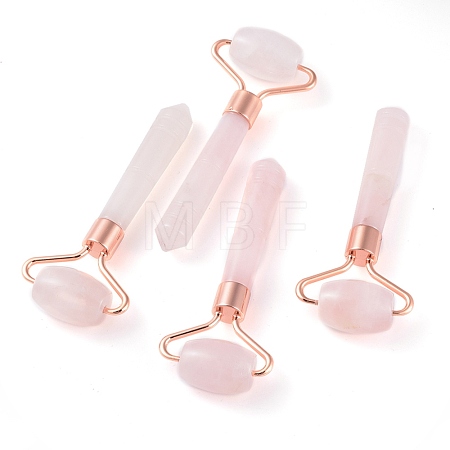 Natural Rose Quartz Massage Tools G-F697-G01-1