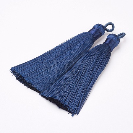 Nylon Tassels Big Pendant Decorations X-STAS-F142-04S-1