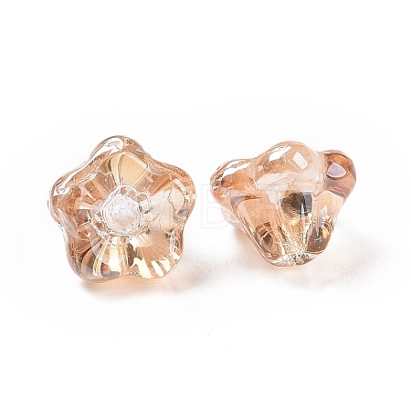 Electroplate Glass Beads EGLA-I012-A04-1