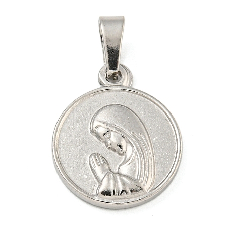 Non-Tarnish 304 Stainless Steel Pendants STAS-B071-02G-12P-1