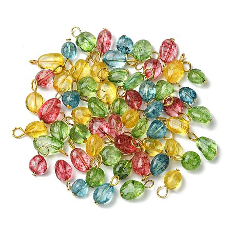 Natural Quartz Pendants PALLOY-JF01040-1