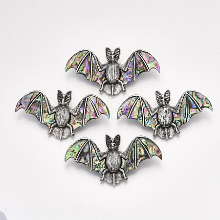 Abalone Shell/Paua Shell Brooches/Pendants SHEL-S275-45-1