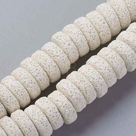 Natural Lava Rock Beads Strands G-F671-02B-01-1