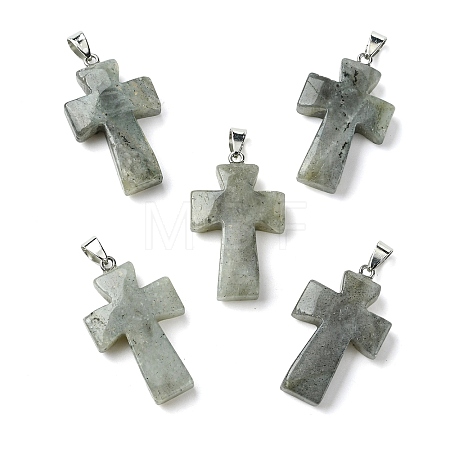 Natural Labradorite Pendants GG-K002-11K-1