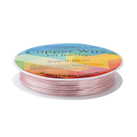 Copper Jewelry Wire CWIR-CW0.5mm-25-1
