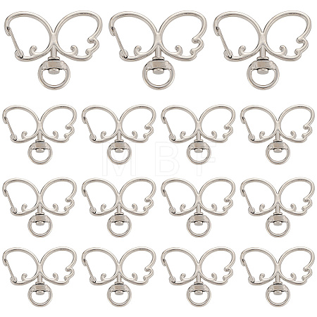 20Pcs Alloy Swivel Clasps FIND-SC0017-28P-1