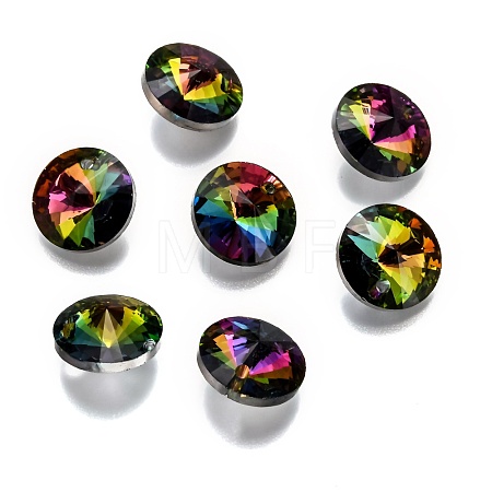 Glass Charms RGLA-L026-C24-1
