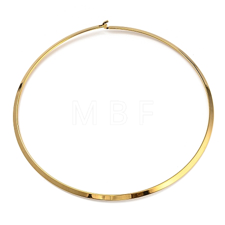 PVD Vacuum Plating 202 Stainless Steel Choker Necklaces NJEW-H011-04G-1