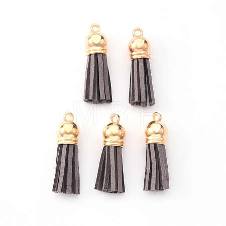 Faux Suede Tassel Pendant Decorations X-FIND-R095-009LG-1
