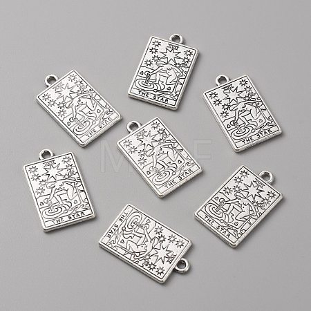 Zinc Tibetan Style Alloy Pendants FIND-WH0116-78AS-01-1