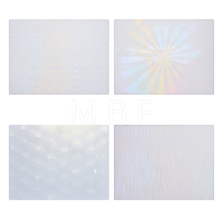 4Pcs 4 Styles Silicone Pads FIND-OC0003-04-1
