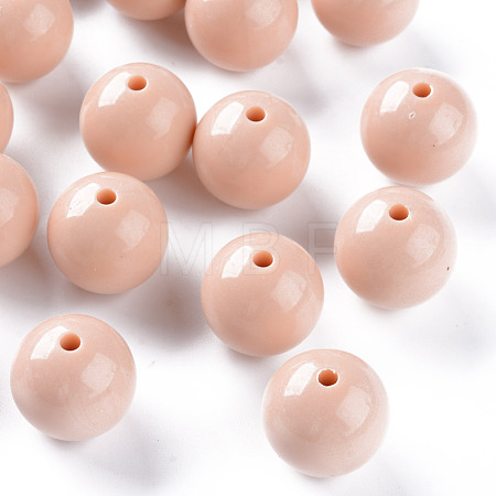 Opaque Acrylic Beads MACR-S370-C20mm-34-1
