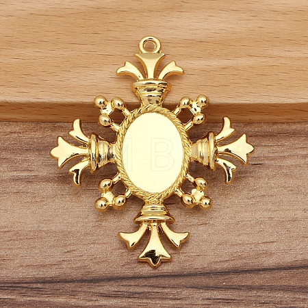 Alloy Cabochon Settings PW-WGAB9EB-09-1