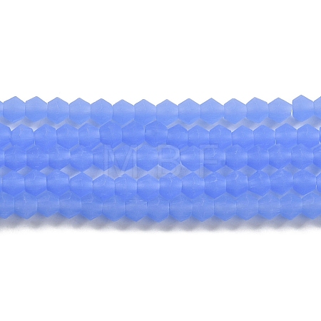 Imitation Jade Frosted Glass Bead Strands X1-GLAA-F029-JM4mm-B04-1