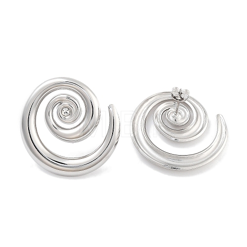304 Stainless Steel Studs Earrings for Women EJEW-K283-08P-1