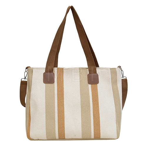 Striped Canvas Bag PW-WG98184-05-1