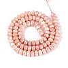 Anti-Tarnish Electroplate Glass Beads Strands GLAA-T025-6mm-11F-3