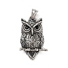 Retro 304 Stainless Steel Pendants STAS-I205-08AS-1