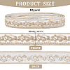 Ethnic Style Embroidery Polyester Ribbons OCOR-WH0060-33D-2