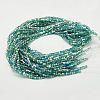 Electroplate Glass Beads Strands X-EGLA-D018-4x4mm-53-2