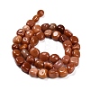 Natural Red Aventurine Beads Strands G-P568-C12-01-3