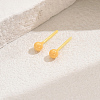 Round Porcelain Stud Earrings PV8744-4-1