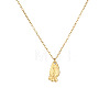 Cinco de Mayo 304 Stainless Steel Cactus Pendant Necklaces for Women WGAC5B5-02-1