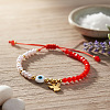 304 Stainless Steel Charm Bracelets PB8493-2-4