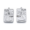 Non-Tarnish 304 Stainless Steel Pendants STAS-N098-212P-1