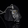 Vintage 304 Stainless Steel Animals Pendant Necklaces for Men WG6A848-03-3