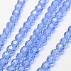 Glass Beads Strands X-EGLA-J042-6mm-05-1