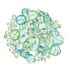 Two Tone Transparent Acrylic Beads OACR-Z041-15-1