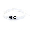 Resin Beads Braided Bead Bracelets FS-WG7326D-03-1
