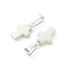 Natural Freshwater Shell Pendants PALLOY-JF05395-3