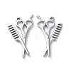 Non-Tarnish 304 Stainless Steel Pendants STAS-P324-24P-1