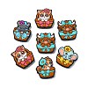 20Pcs 5 Styles Silicone Beads SIL-CJ0003-03-9