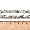 Unisex 304 Stainless Steel Rope Chain Necklaces NJEW-K305-10P-5