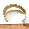 Rack Plating Brass Cuff Bangles BJEW-A137-02G-5