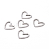 Non-Tarnish 201 Stainless Steel Linking Rings STAS-R111-LA105-01-3