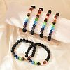 Yoga Chakra Jewelry X-BJEW-K142-A-5