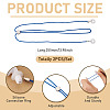 2Pcs Polyester Earphone Cord Straps HJEW-TAC0170-3