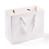 Rectangle Paper Bags with Rope Handles CARB-L011-02C-06-4